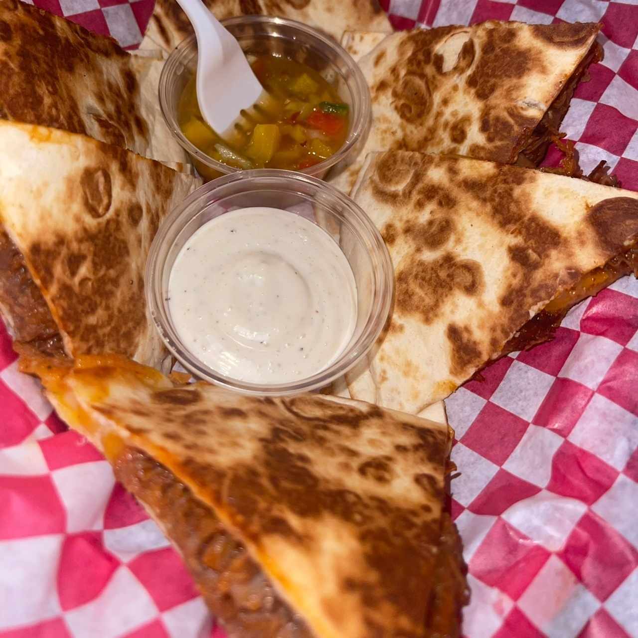 Quesadillas de carne