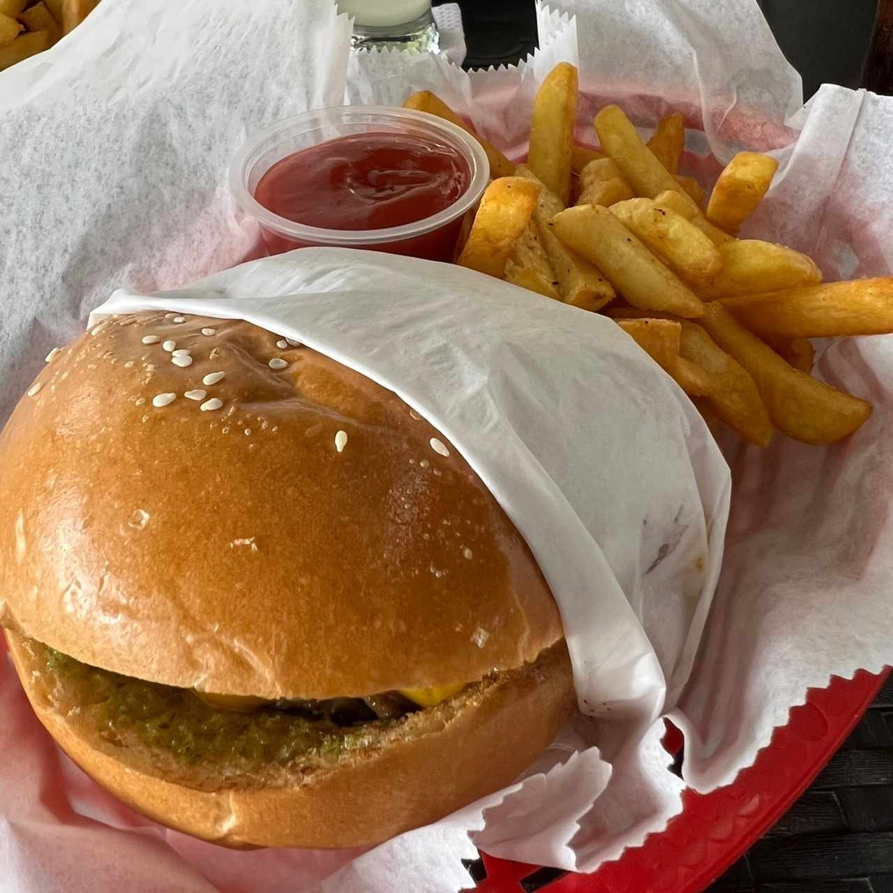 Cheesy Bacon Spot Burger