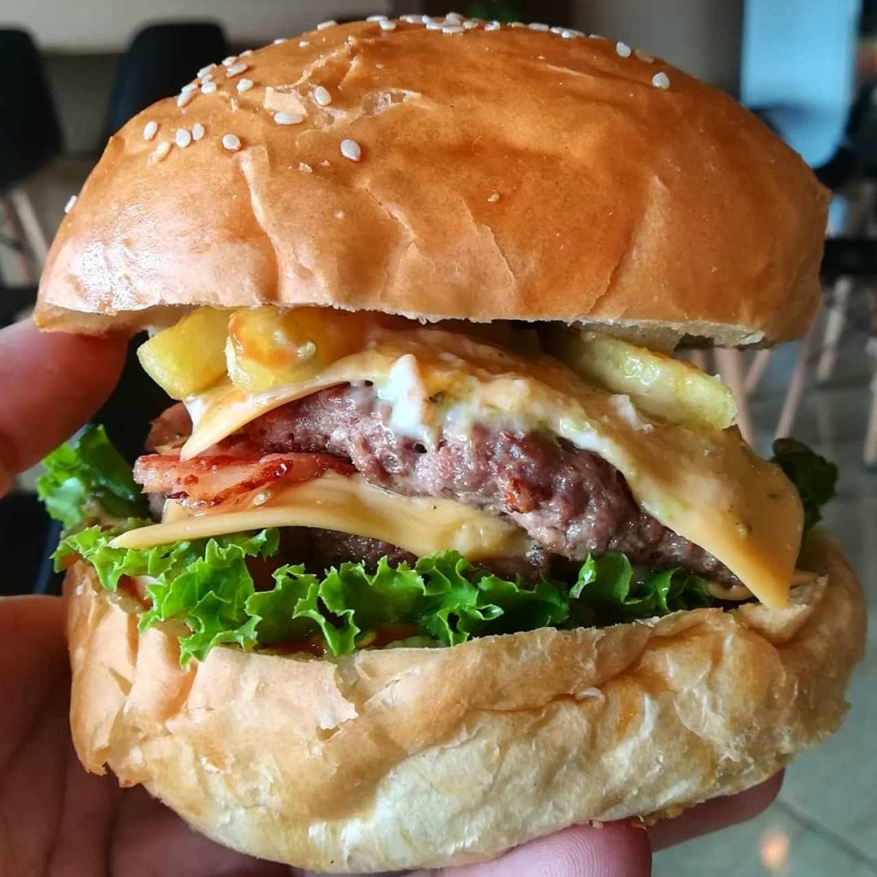 Hamburguesa Doble