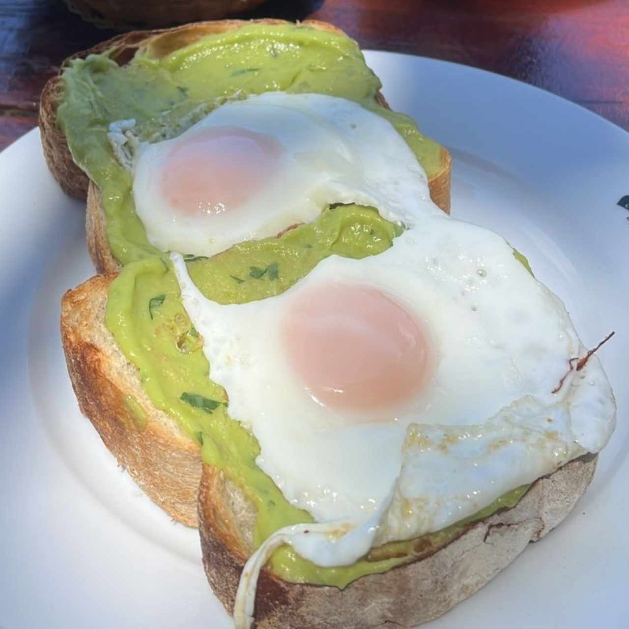 Tostadas de aguacate 