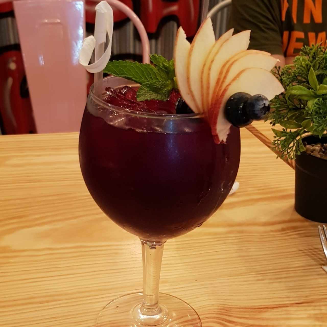 Sangría, vino tinto