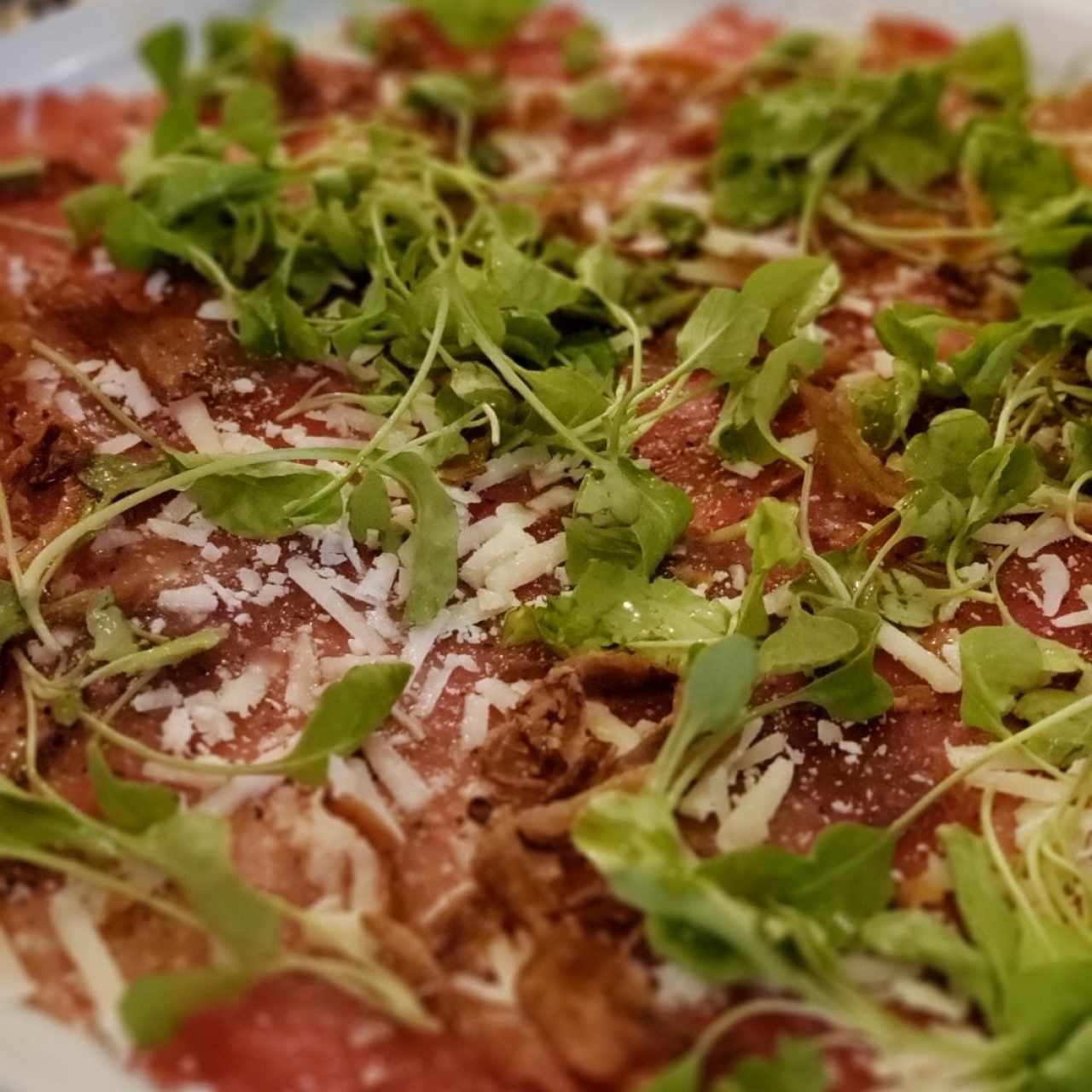 carpaccio de res