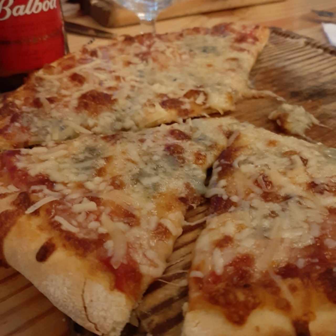 Pizza 4 Quesos, Fabulosa! 