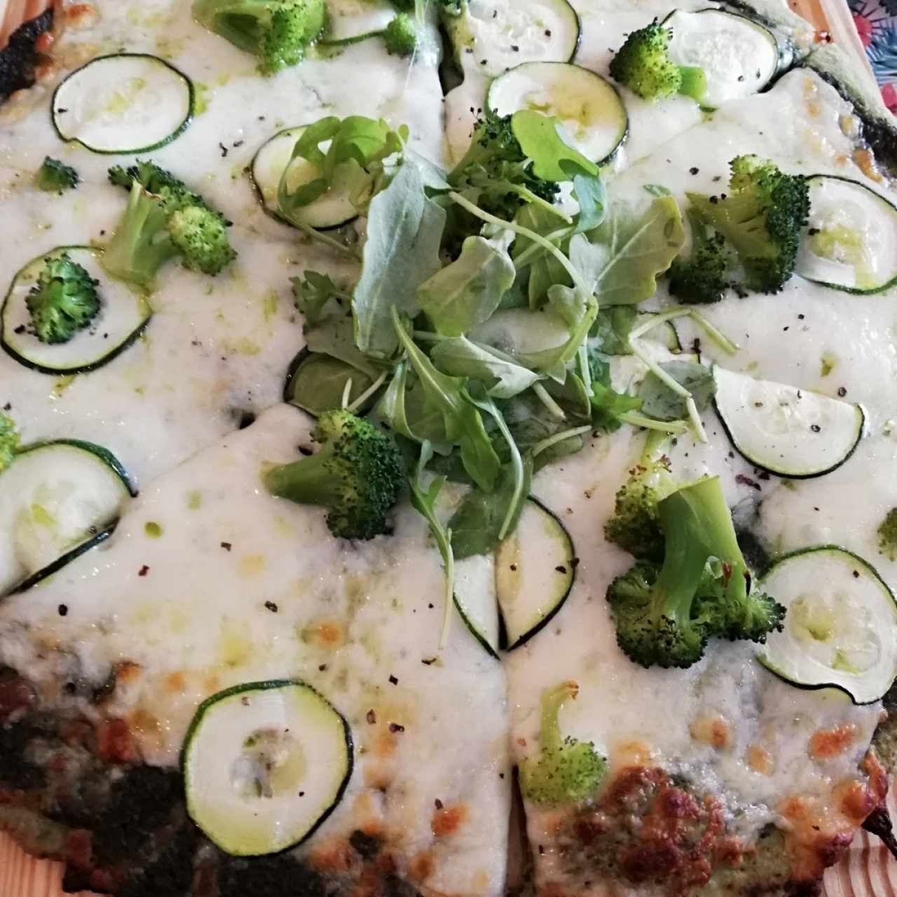 pizza verde (no recuerdo el nombre)