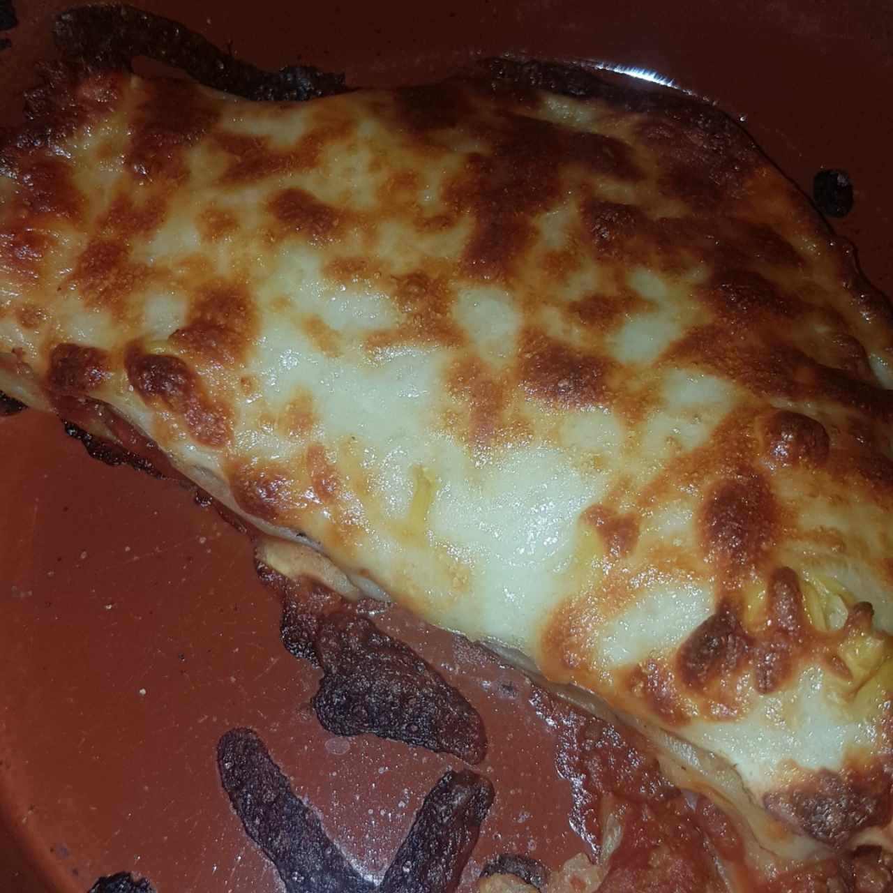 lasagna de carne y maiz