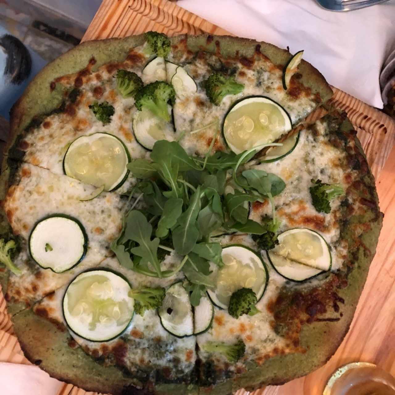 Pizza clorofila