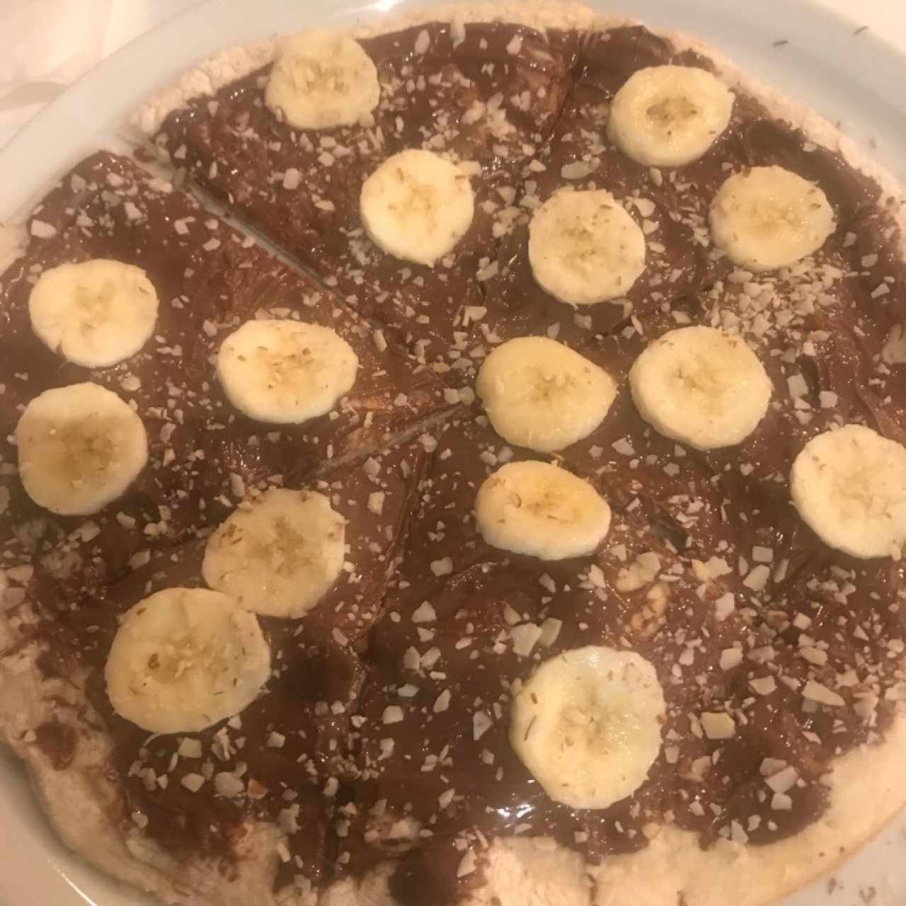 Pizza de Nutella