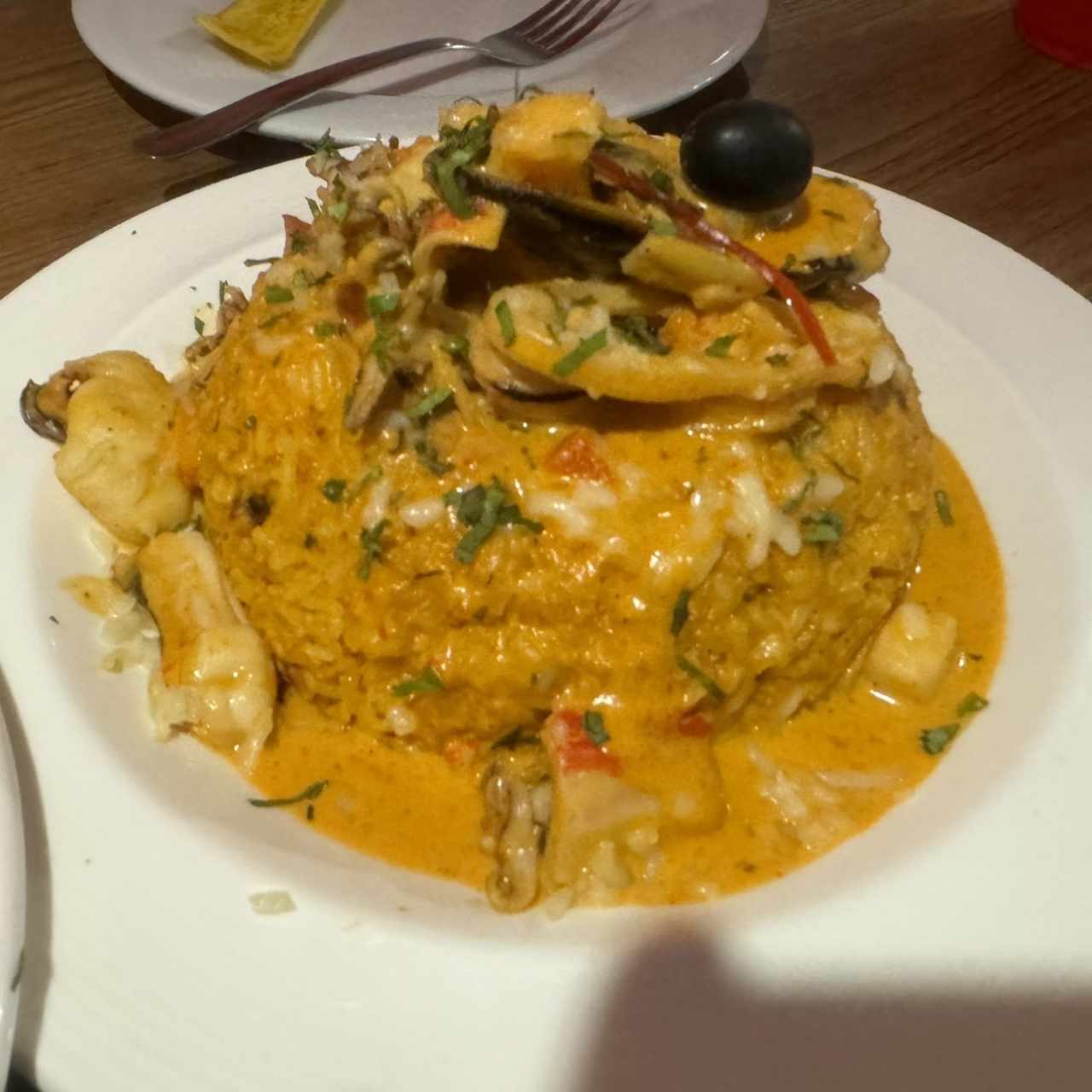 PLATOS FUERTES - Arroz Con Mariscos