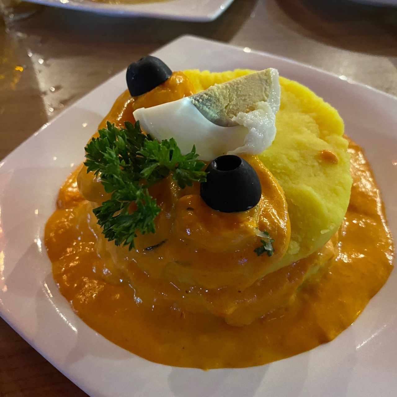 Causa de camarones 