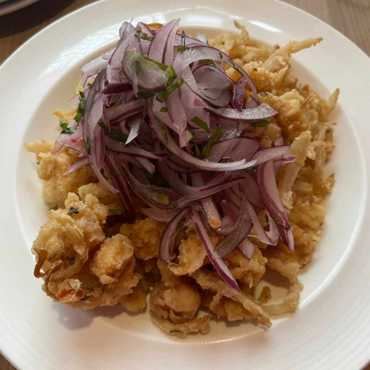 Ceviche frito