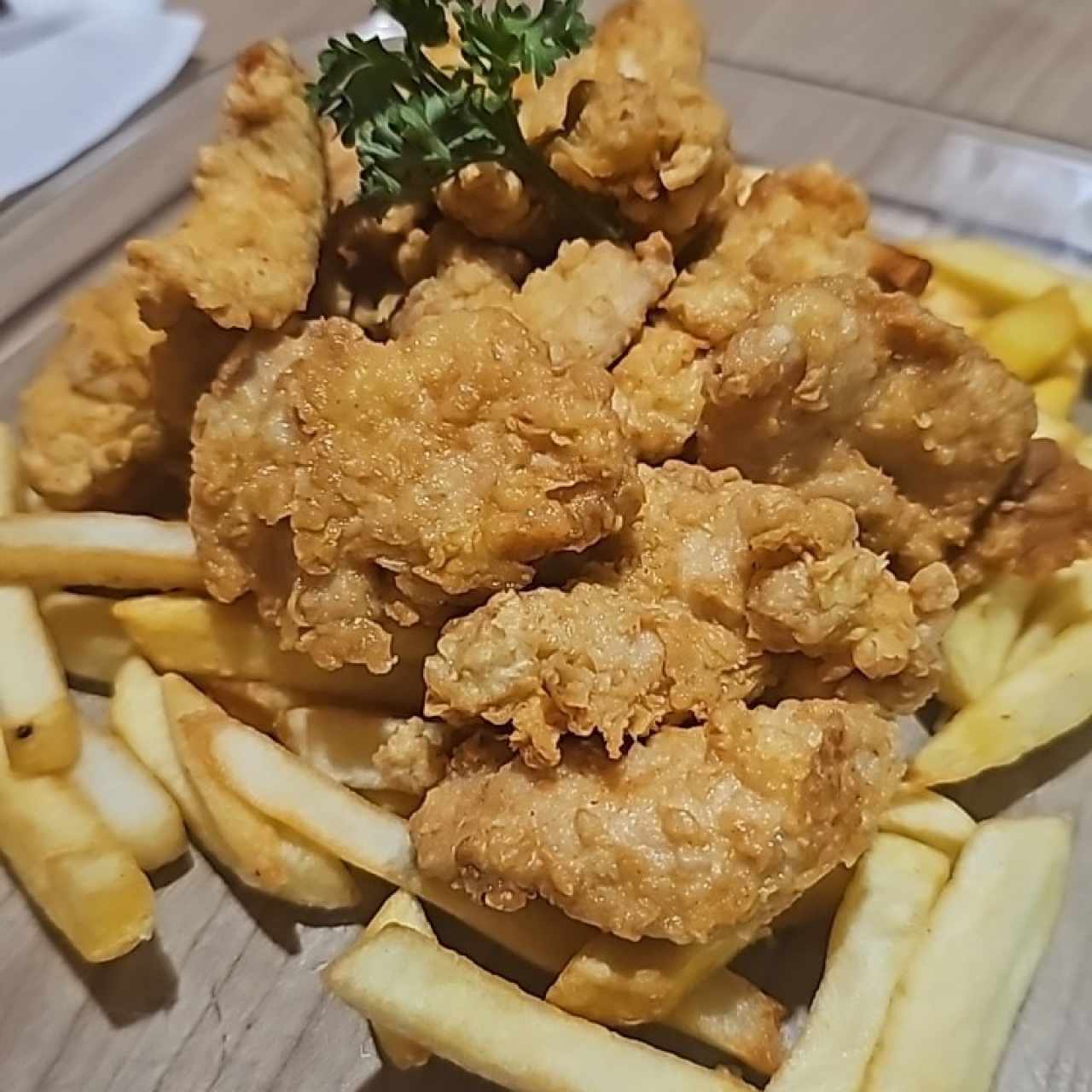 chicharron de pollo