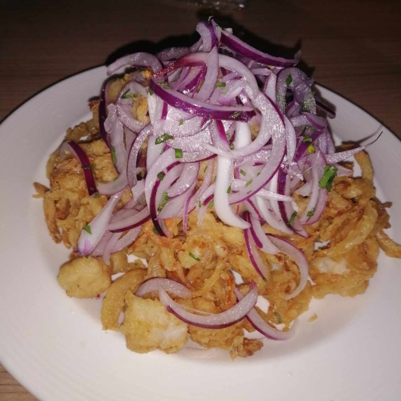 Ceviche Frito 