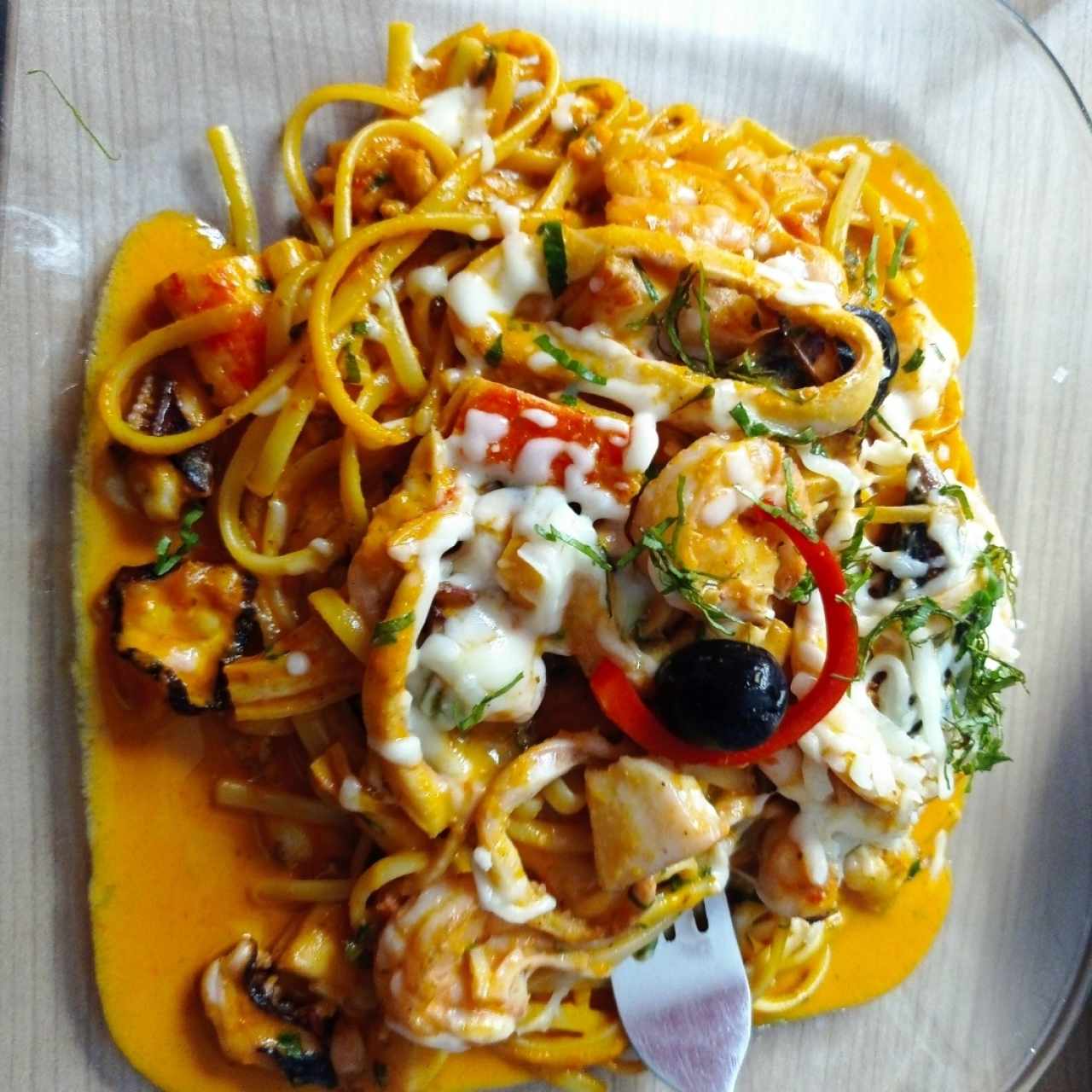 Linguine picante