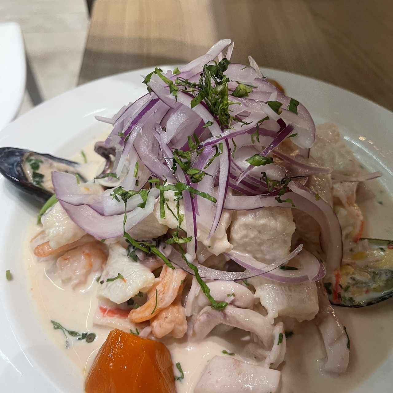 Ceviche mixto 