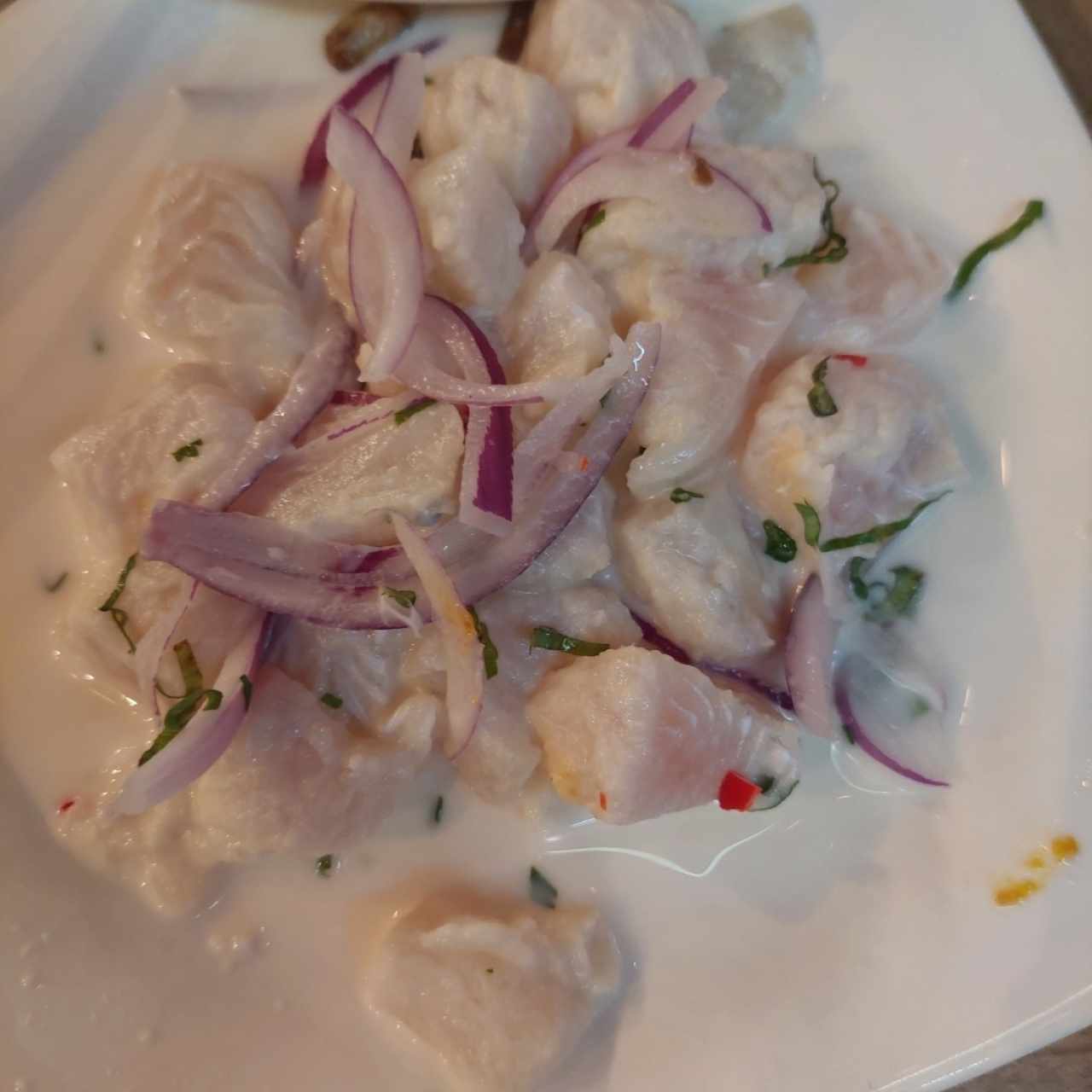 ceviche de pescado