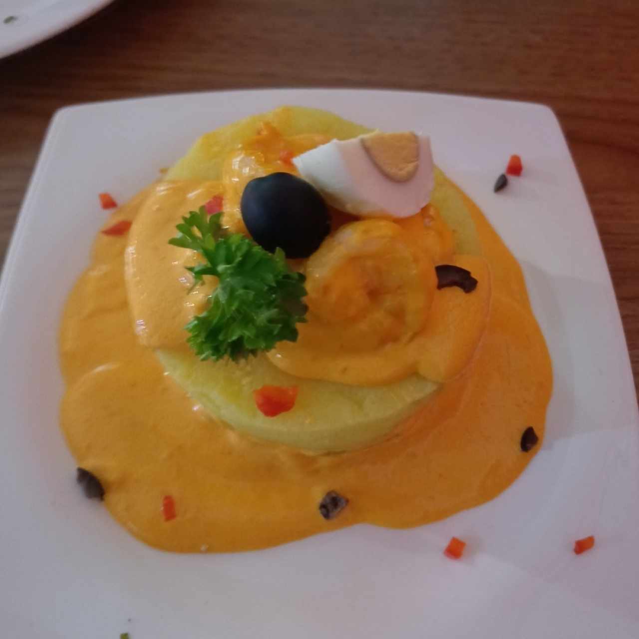 Causa de Camarones