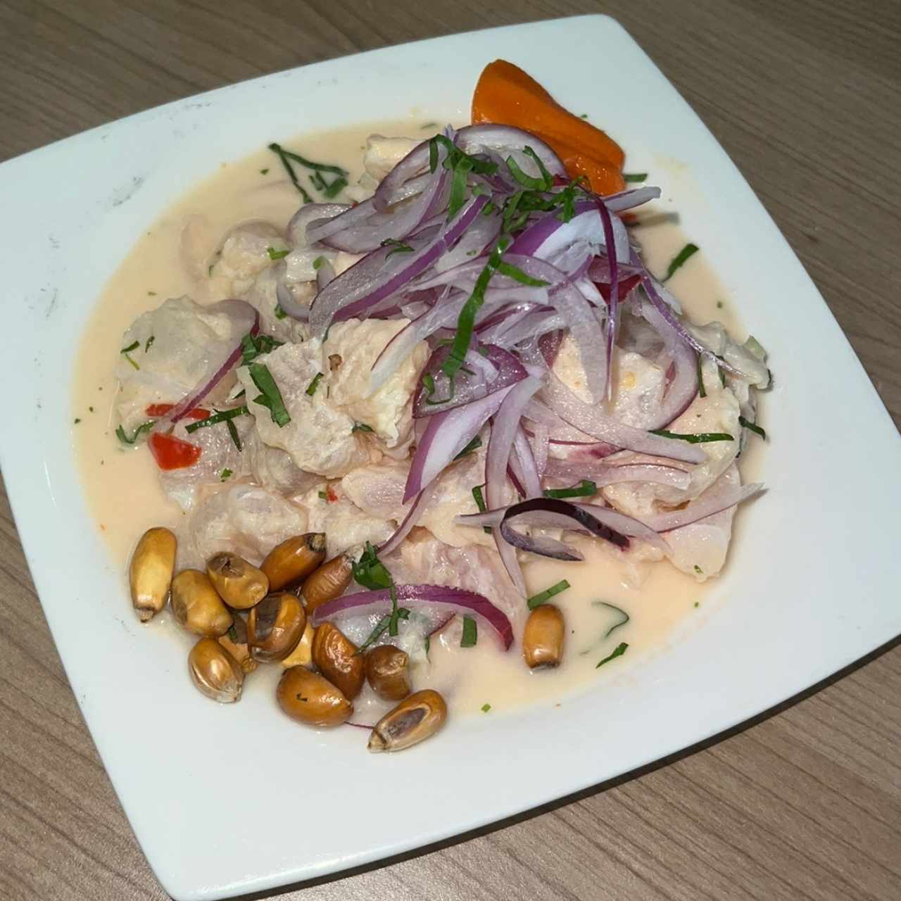 ceviche de corvina