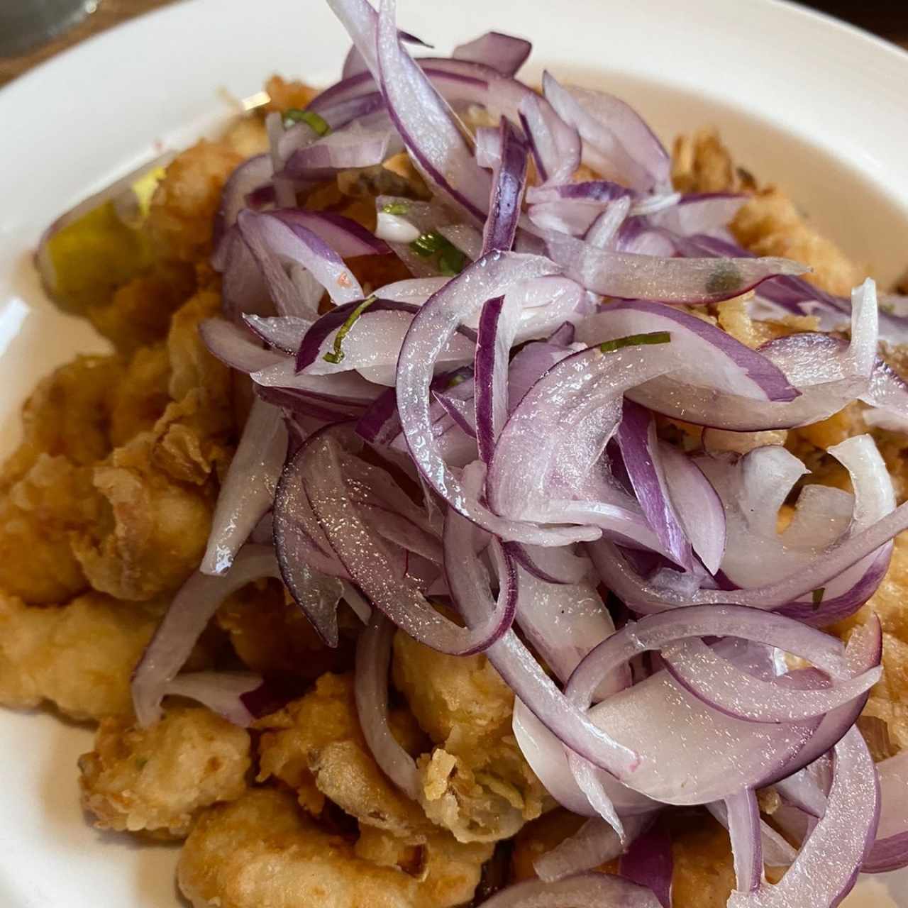 Ceviche frito