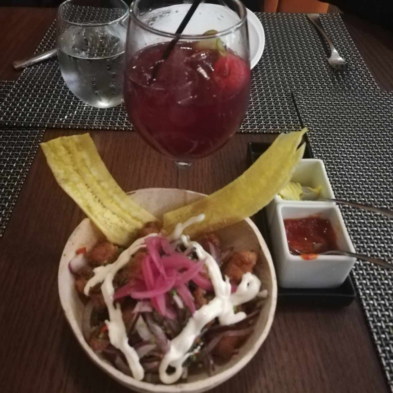 Ceviche de cocodrilo 