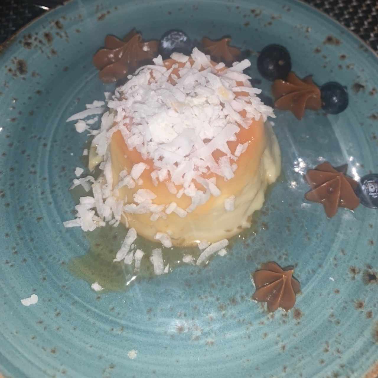 flan de coco