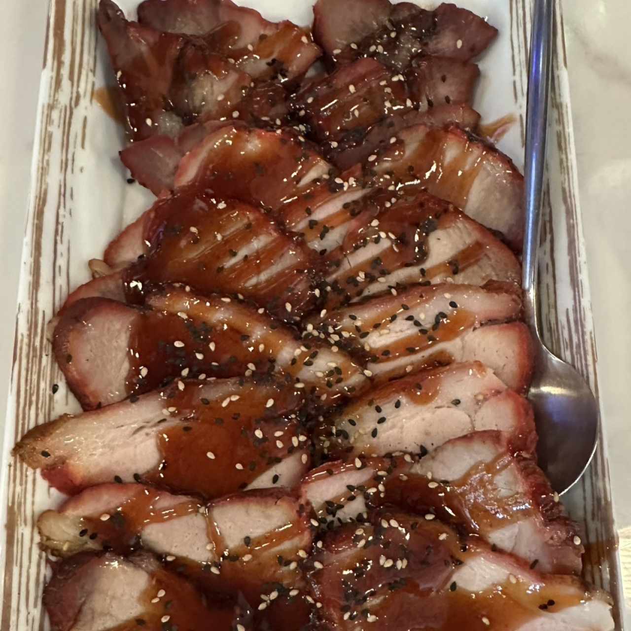 Puerco Char Siu en Salsa Agridulce