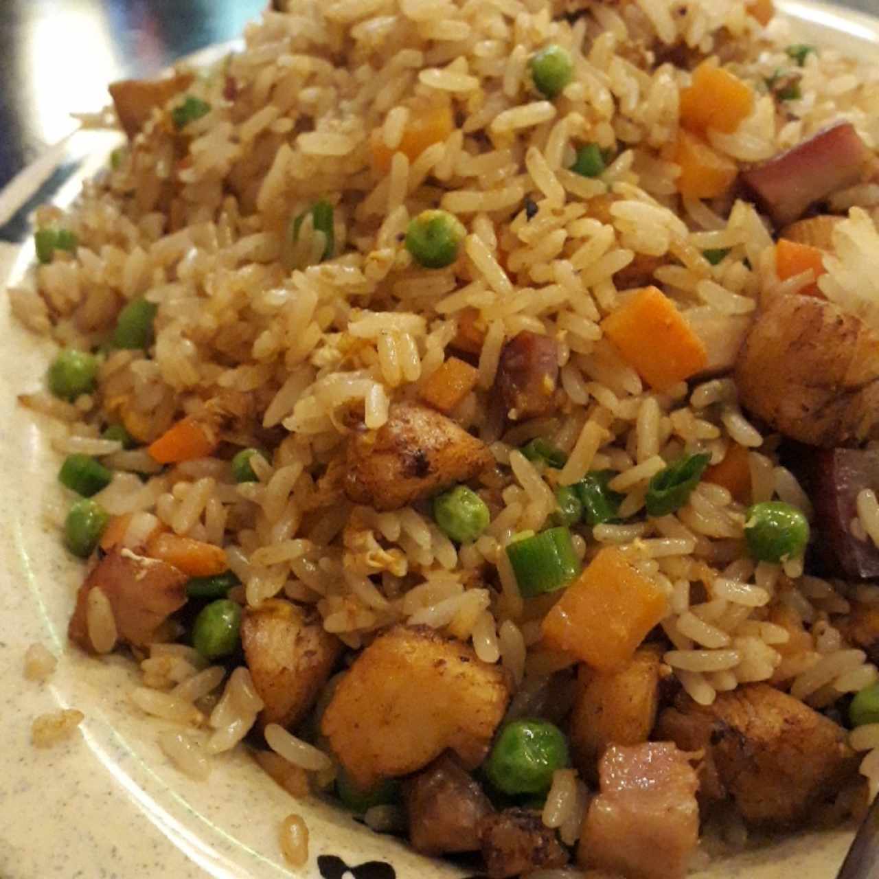 arroz en combinación