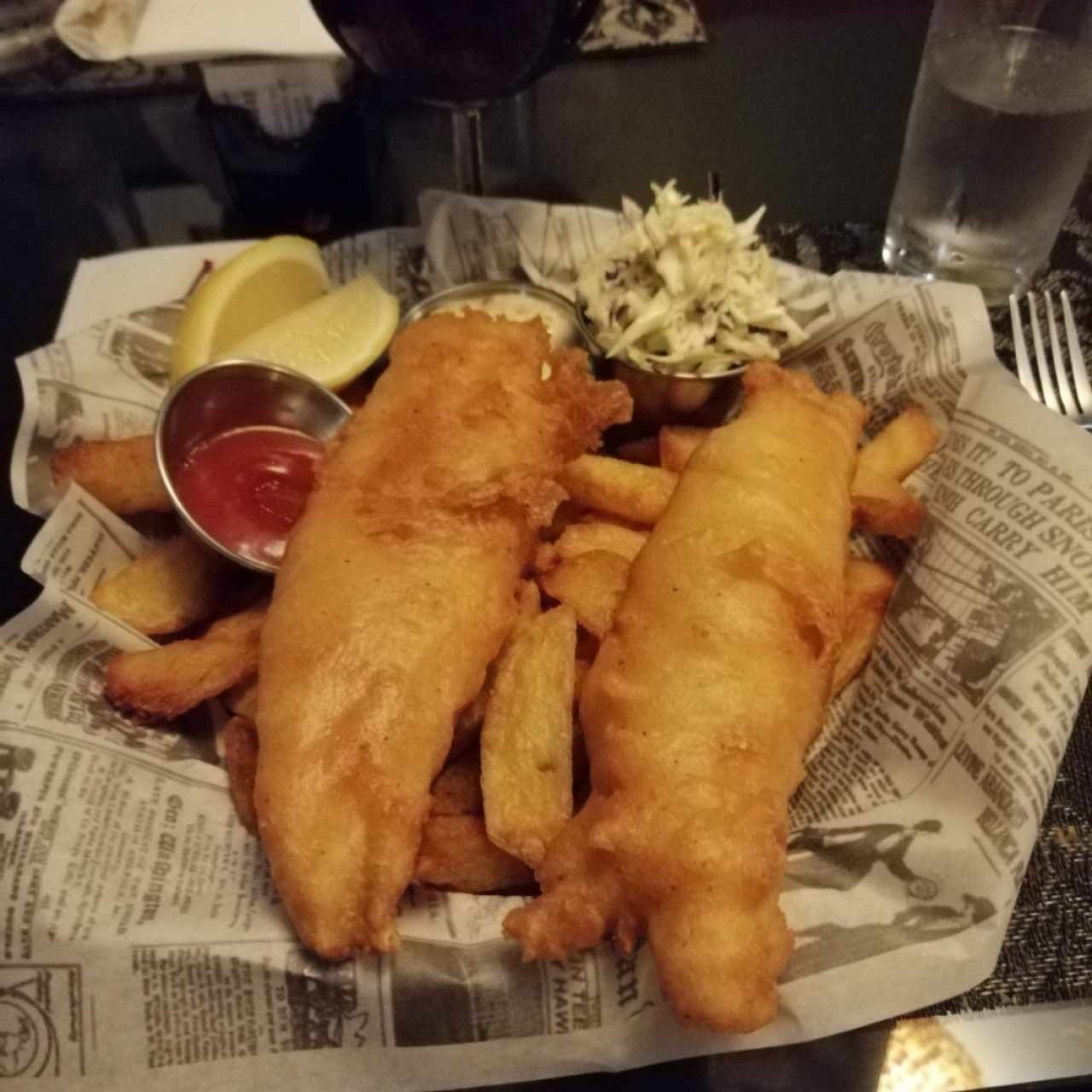 Platos fuertes - Fish and chips