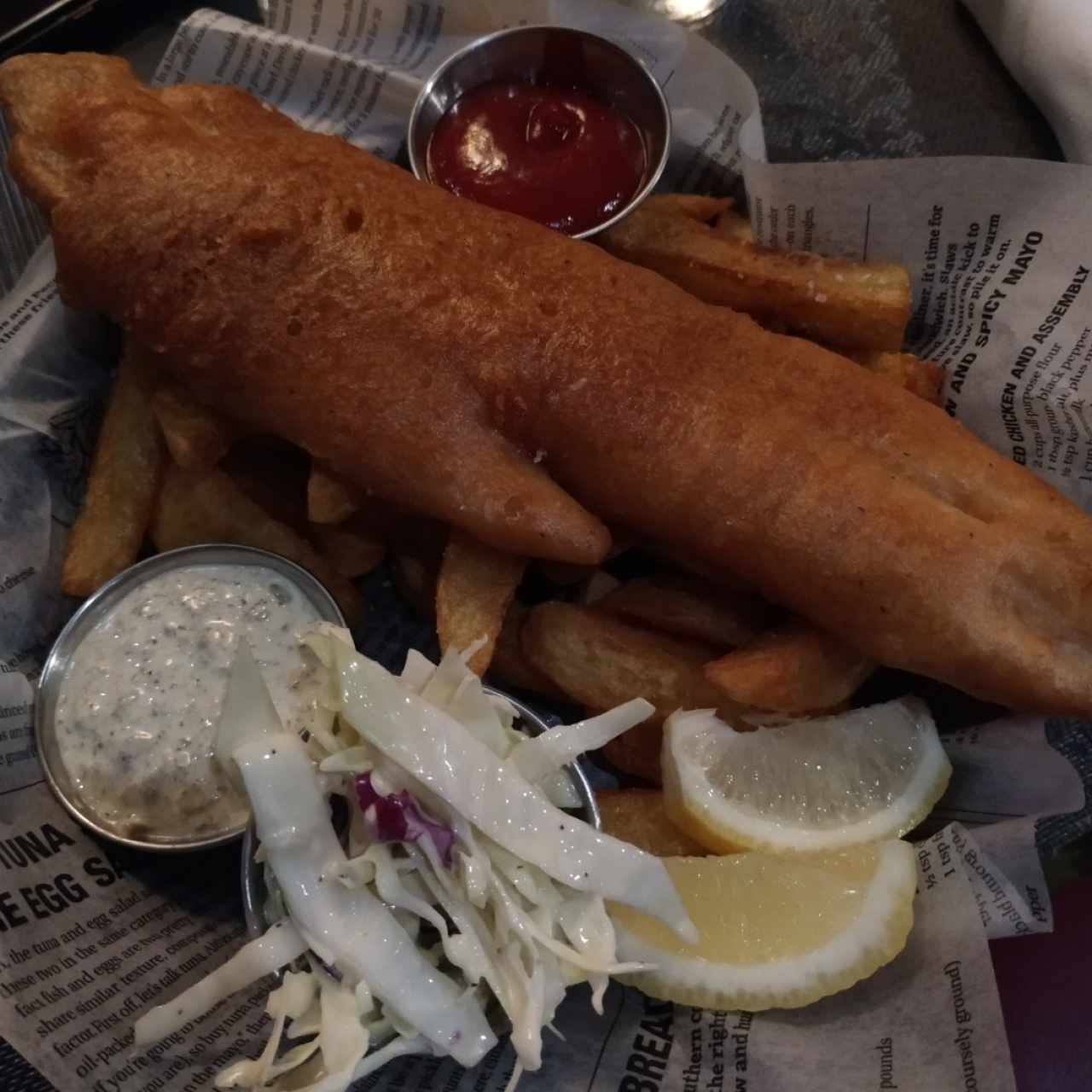 Platos fuertes - Fish and chips