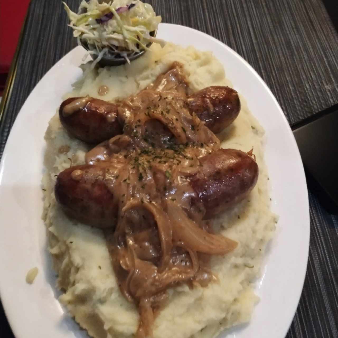 Platos fuertes - Bangers and Mash