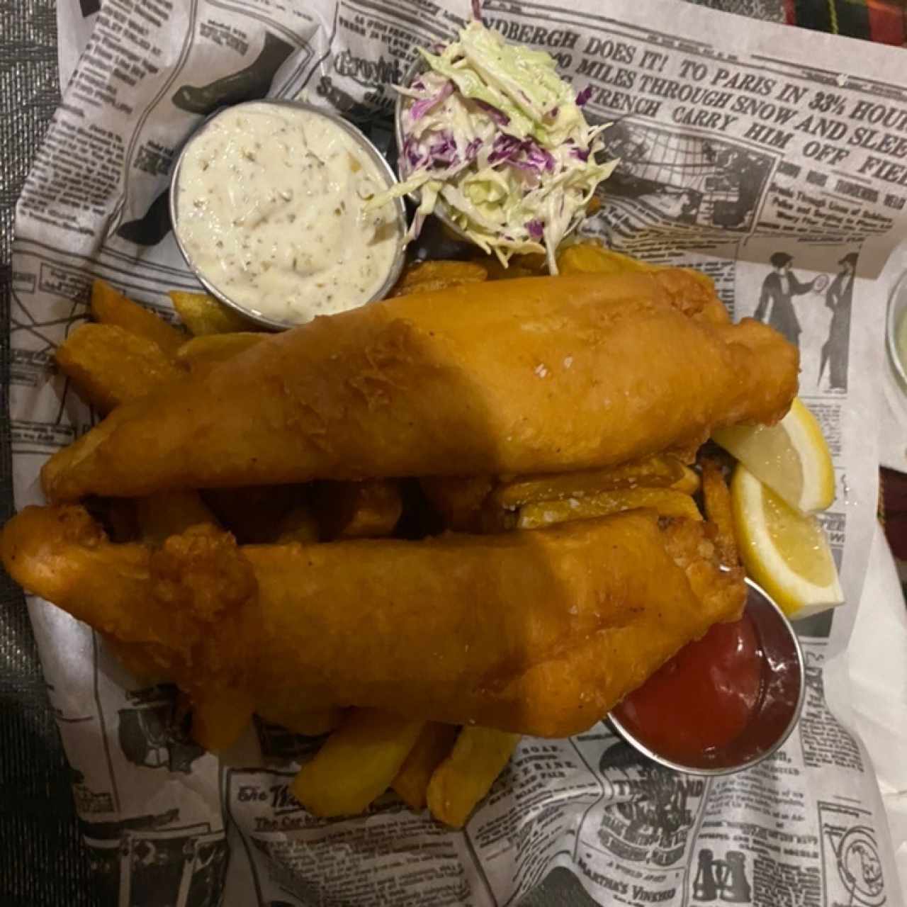 Platos fuertes - Fish and chips