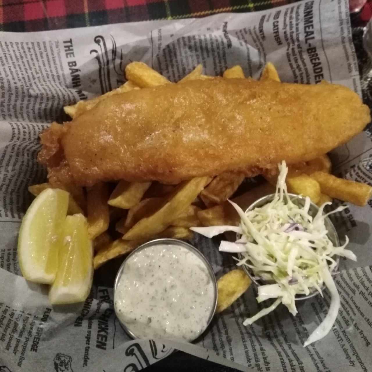 Platos fuertes - Fish and chips