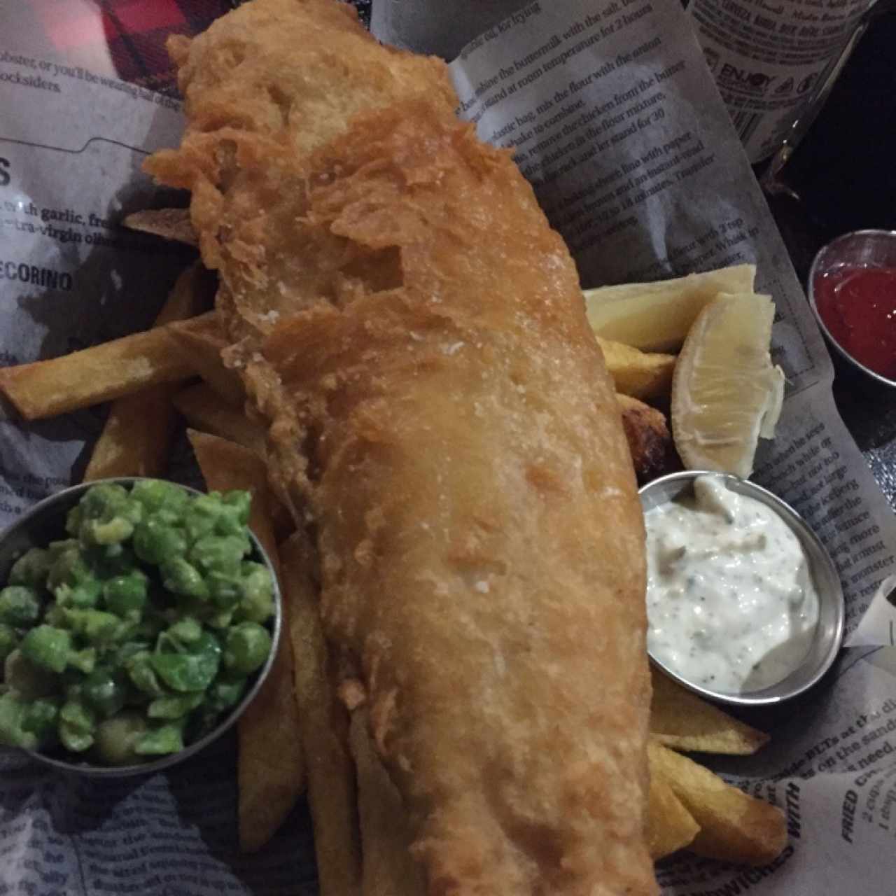 Platos fuertes - Fish and chips