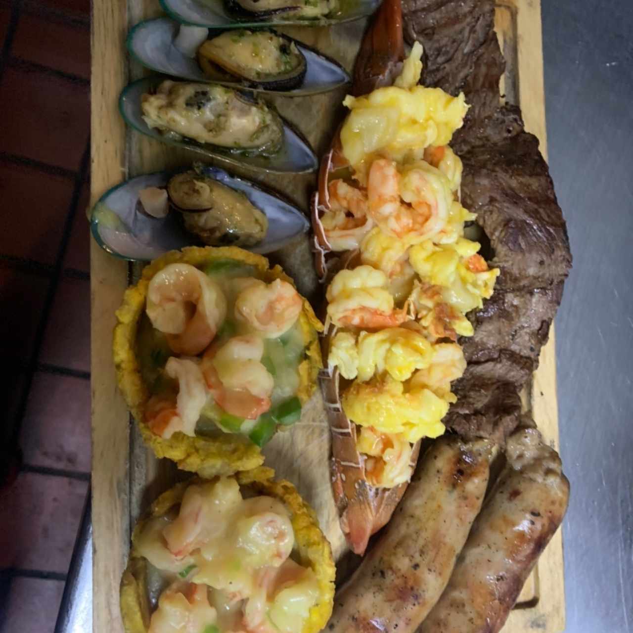 parrillada mar y tierra