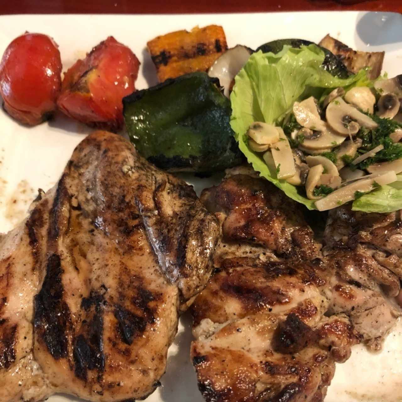 pollo a la parrilla