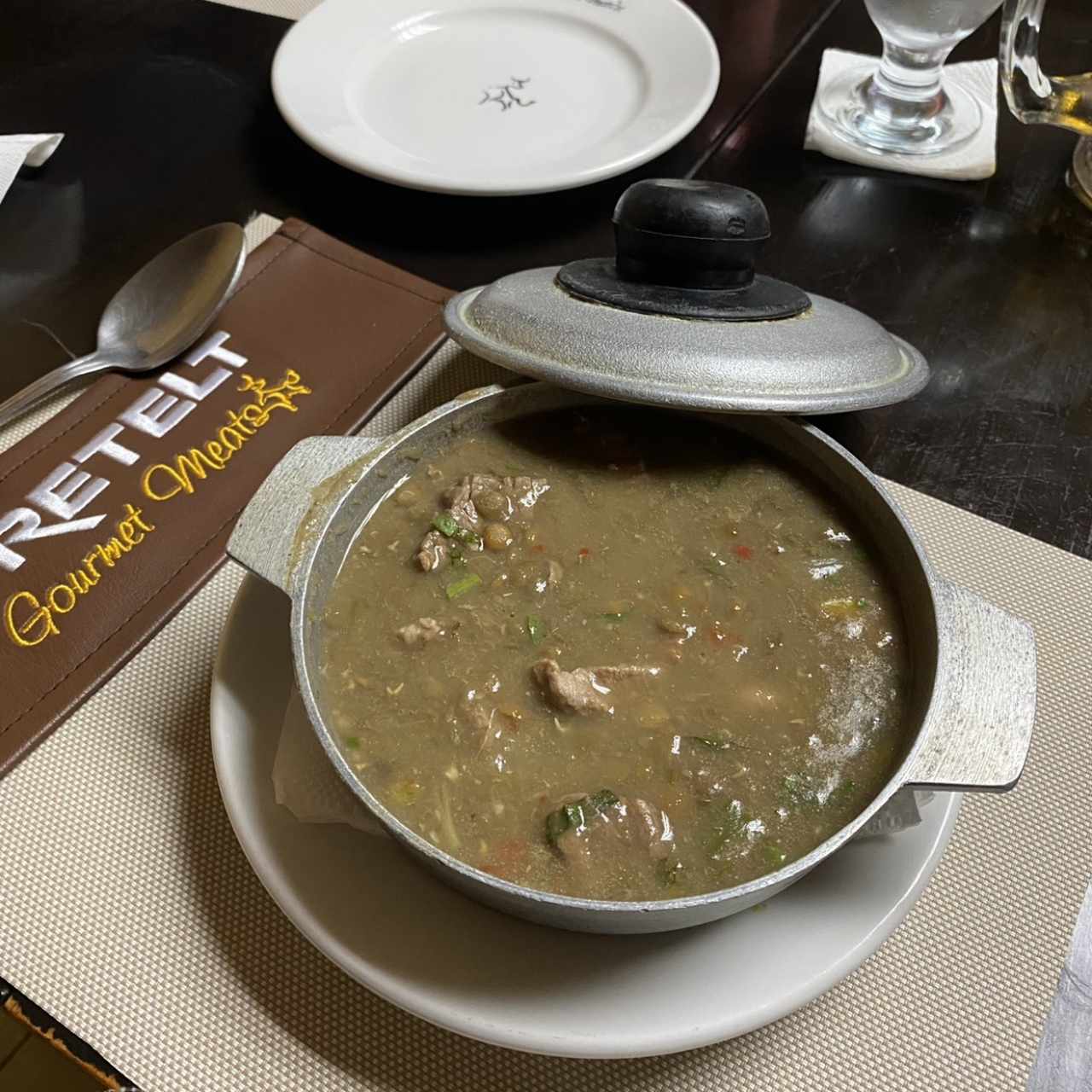 SOPA DE CARNE Y LENTEJAS