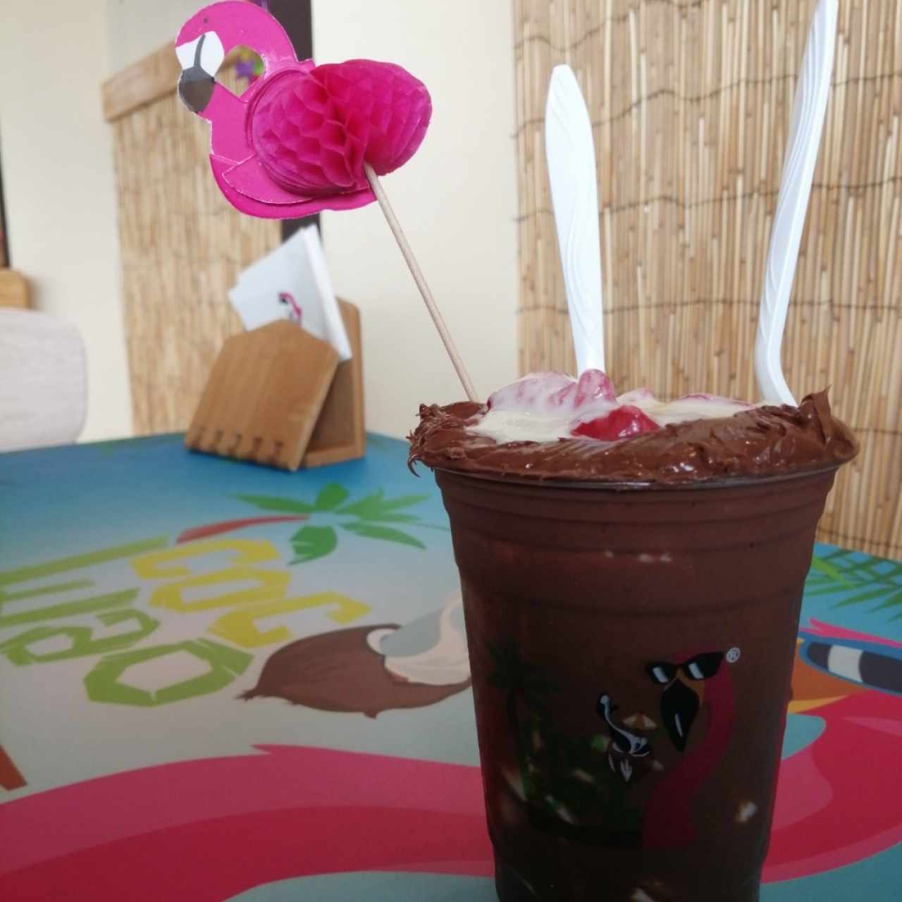 cocada de Nutella con fresa