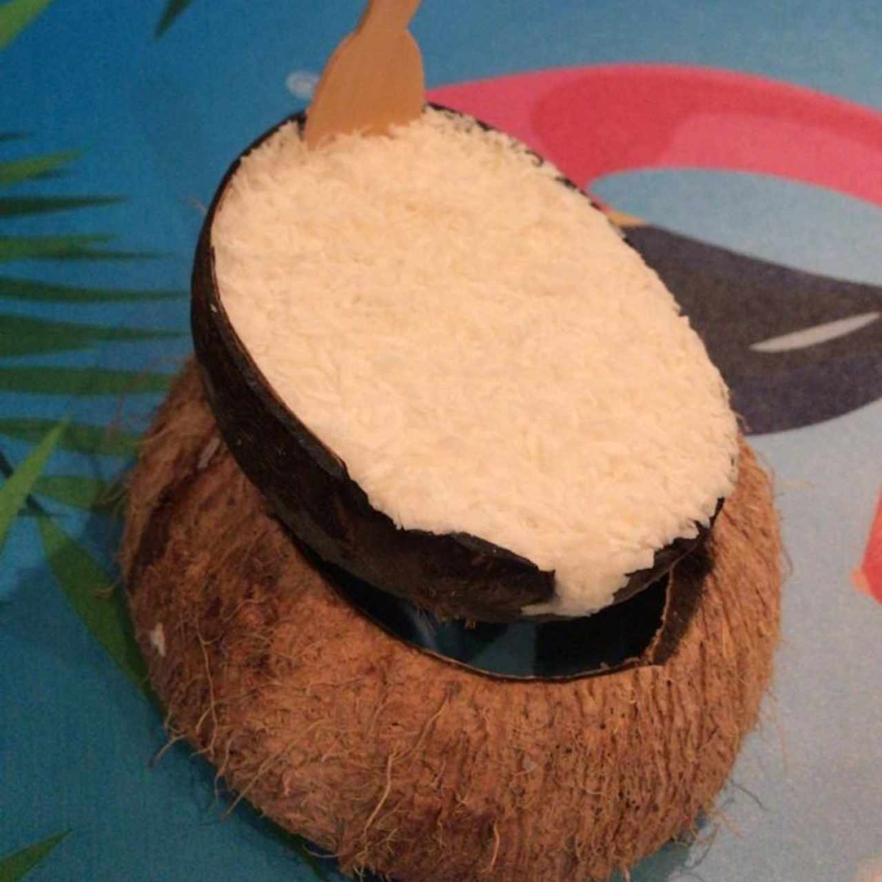 helado de coco