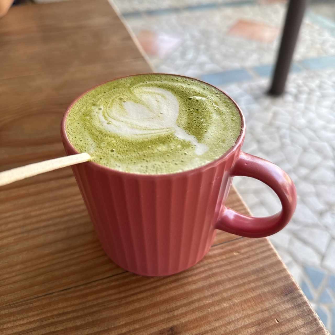 Matcha de avena