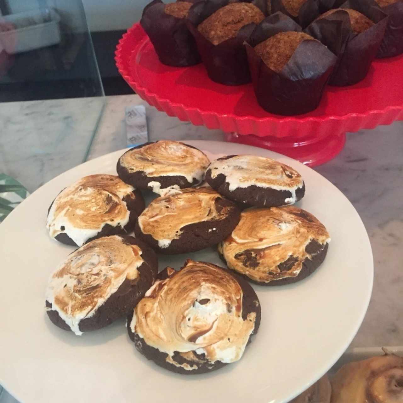 galletas brownie y malva