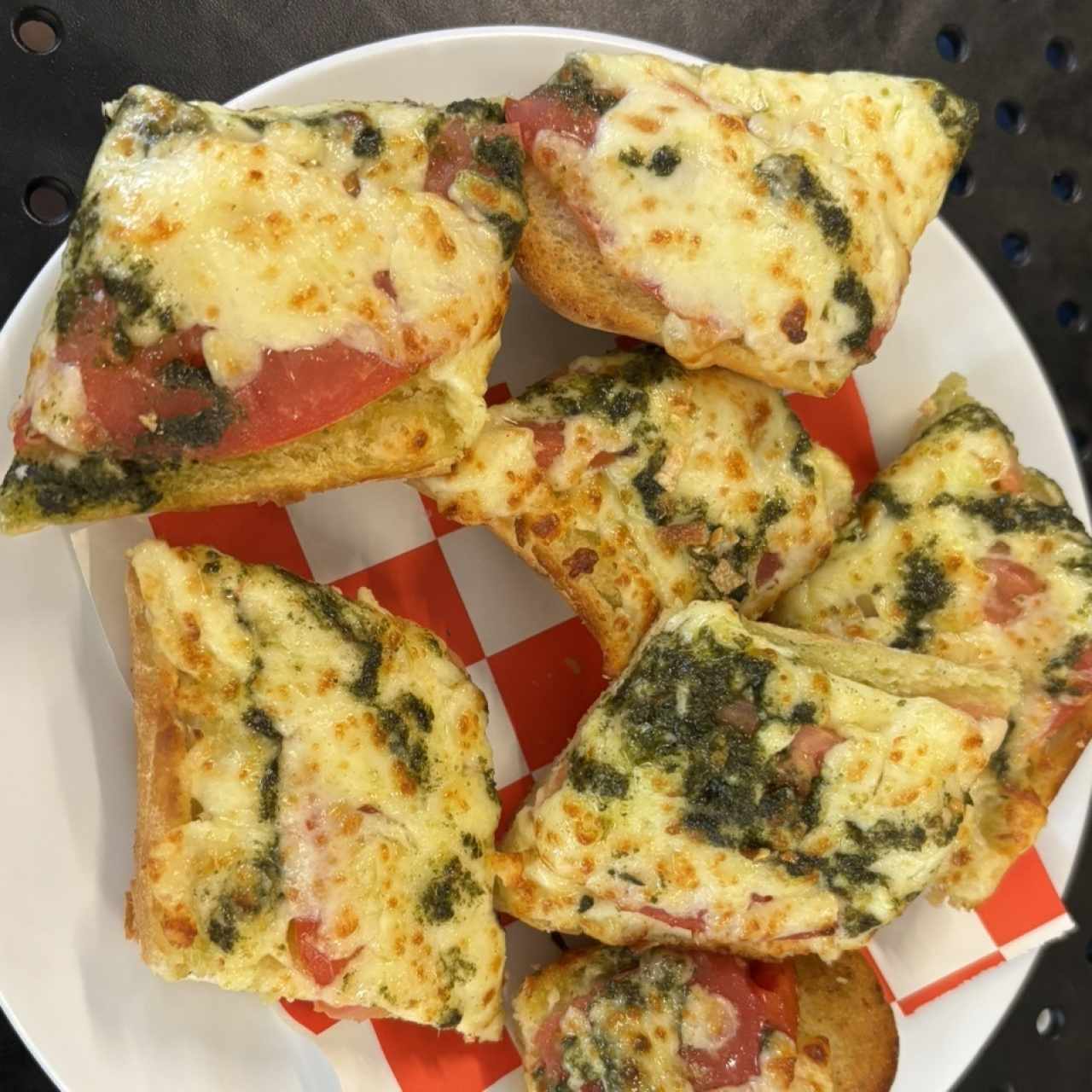 Pan Con Tomate y Mozzarella
