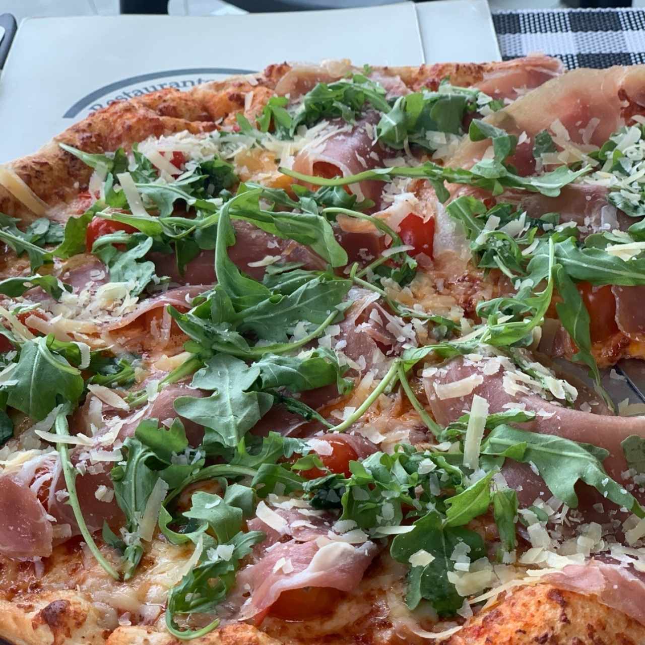 pizza prosciutto