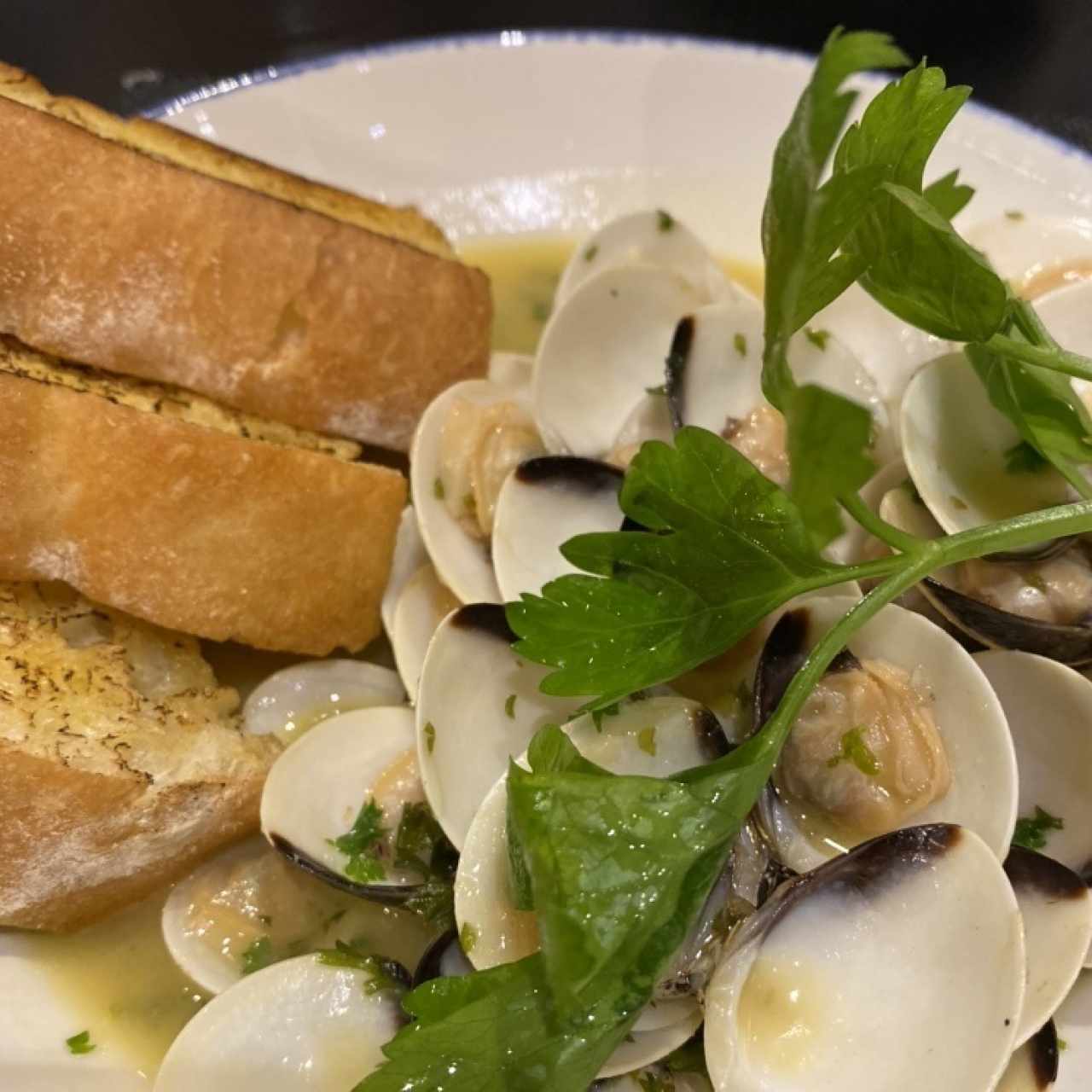 Small Eats - Vongole Ciabatta