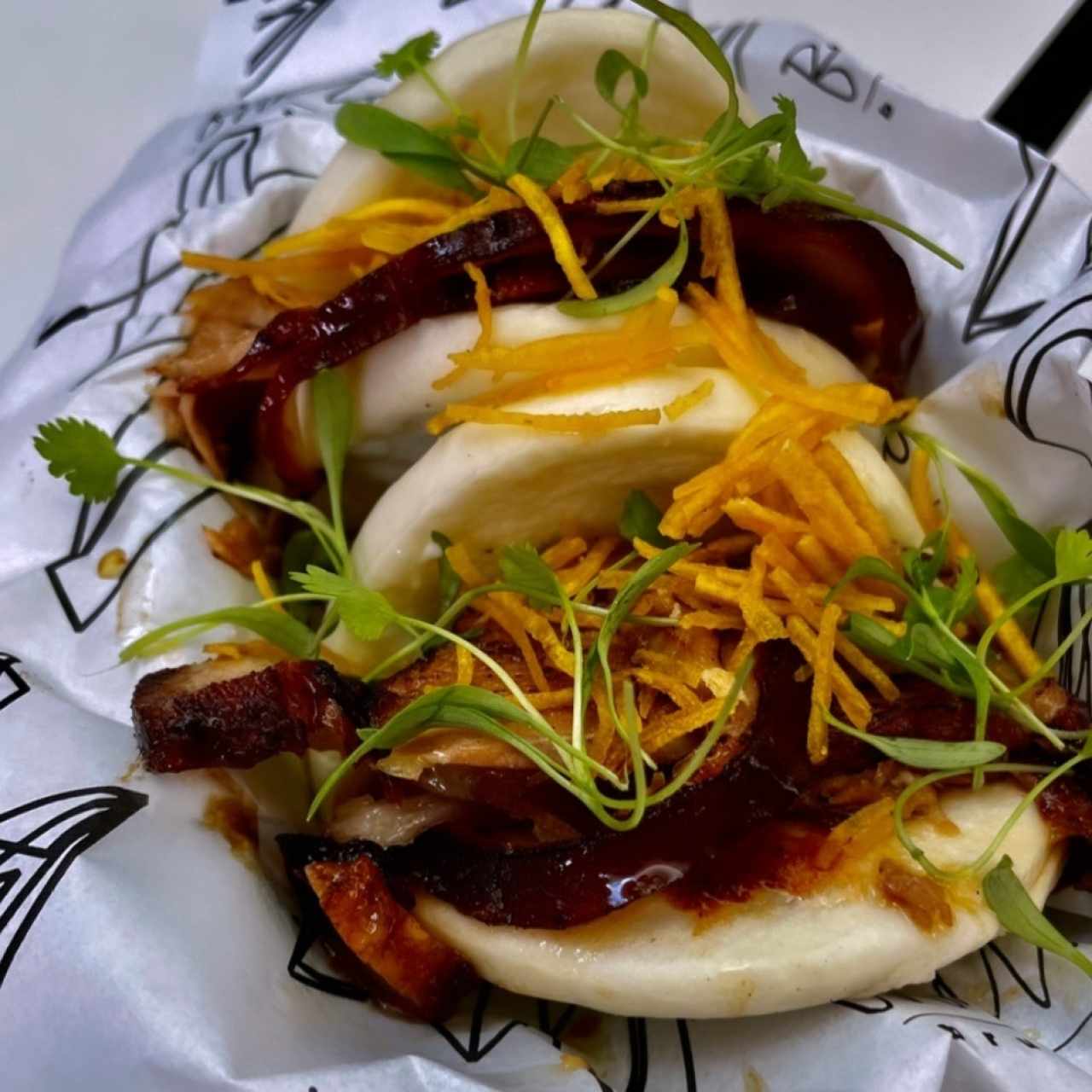 Bao con costillitas de Puerco👌