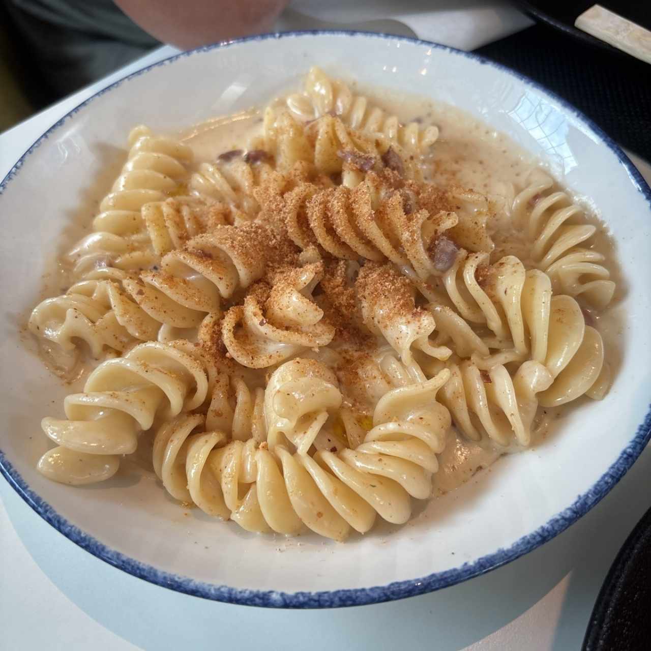 Fusilli Giganti Di Gragnano Al Parmigiano Trufado