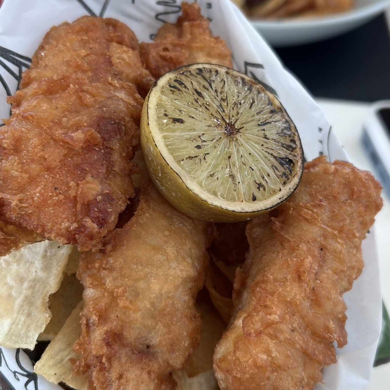 Fish, Chips and more chips