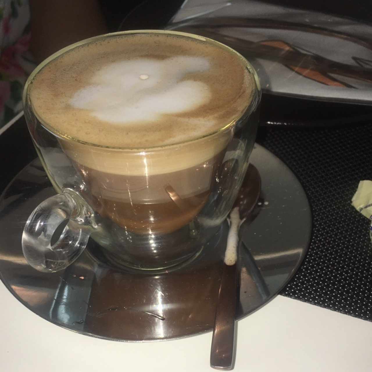 capuccino leche de almendras