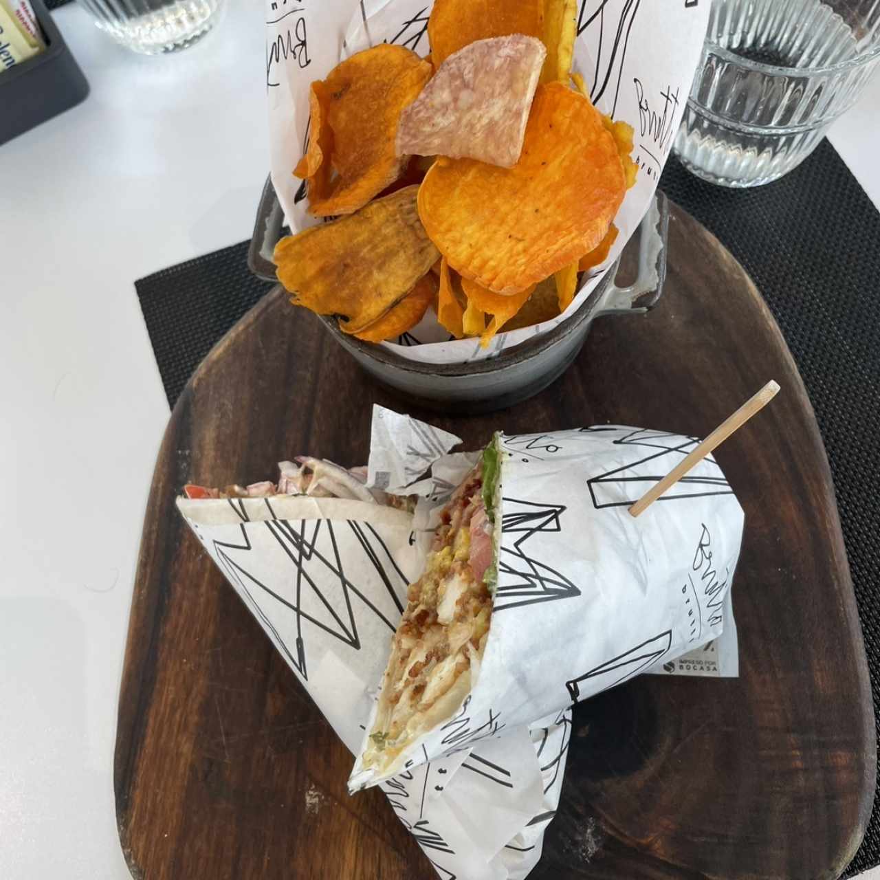 Panini - CHICKEN BLT WRAP