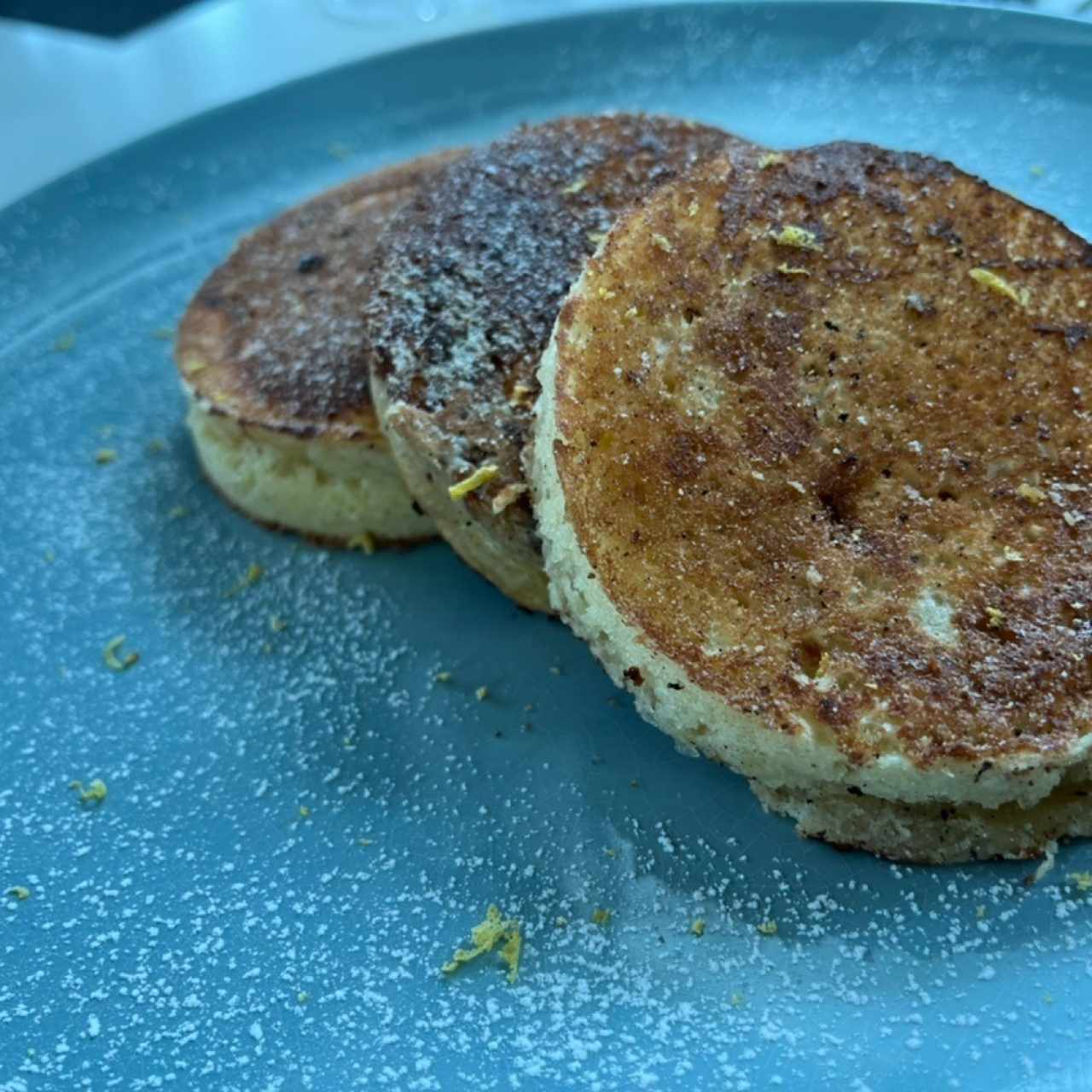 Pancake de limon y ricotta