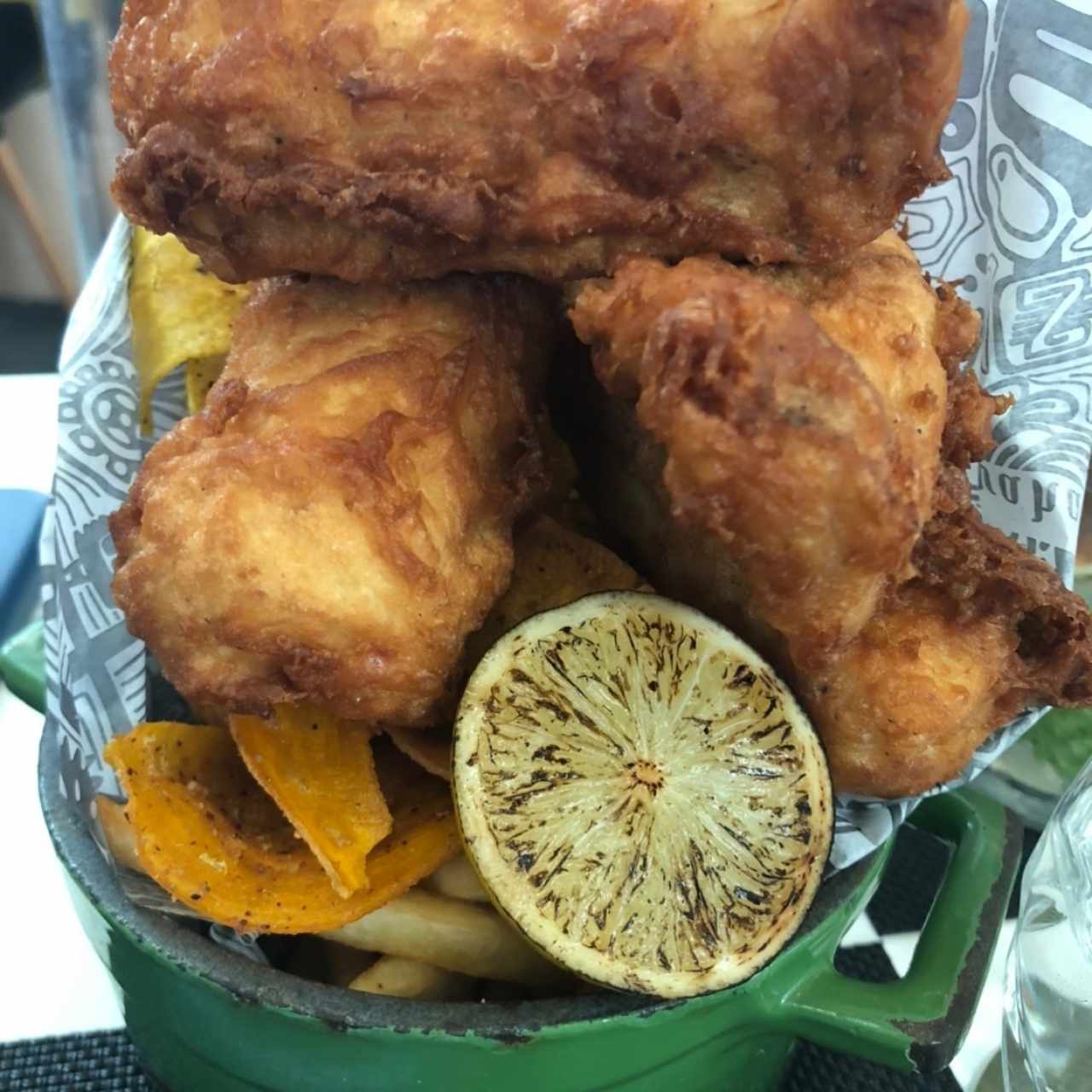 Fish and chips