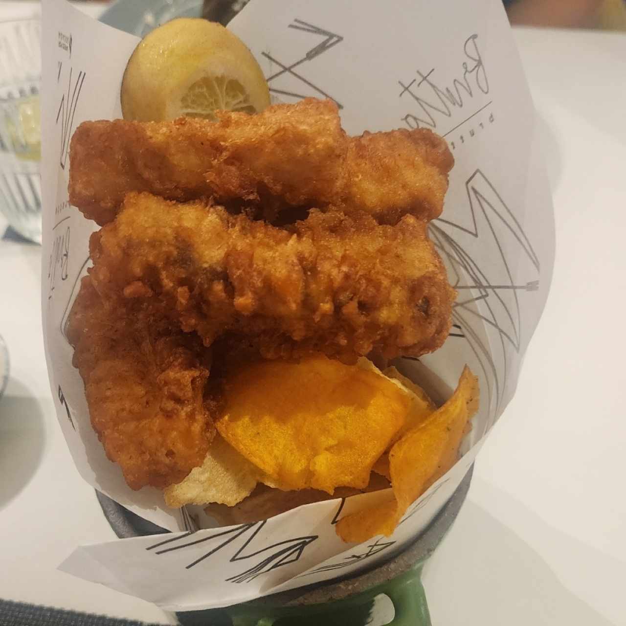 Fish, Chips and more chips